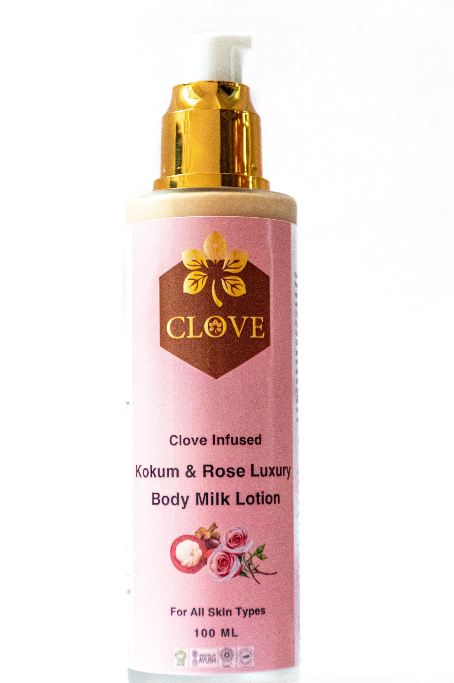 Clove Infused Kokum and Rose Luxury Body Milk Lotion | 100ml