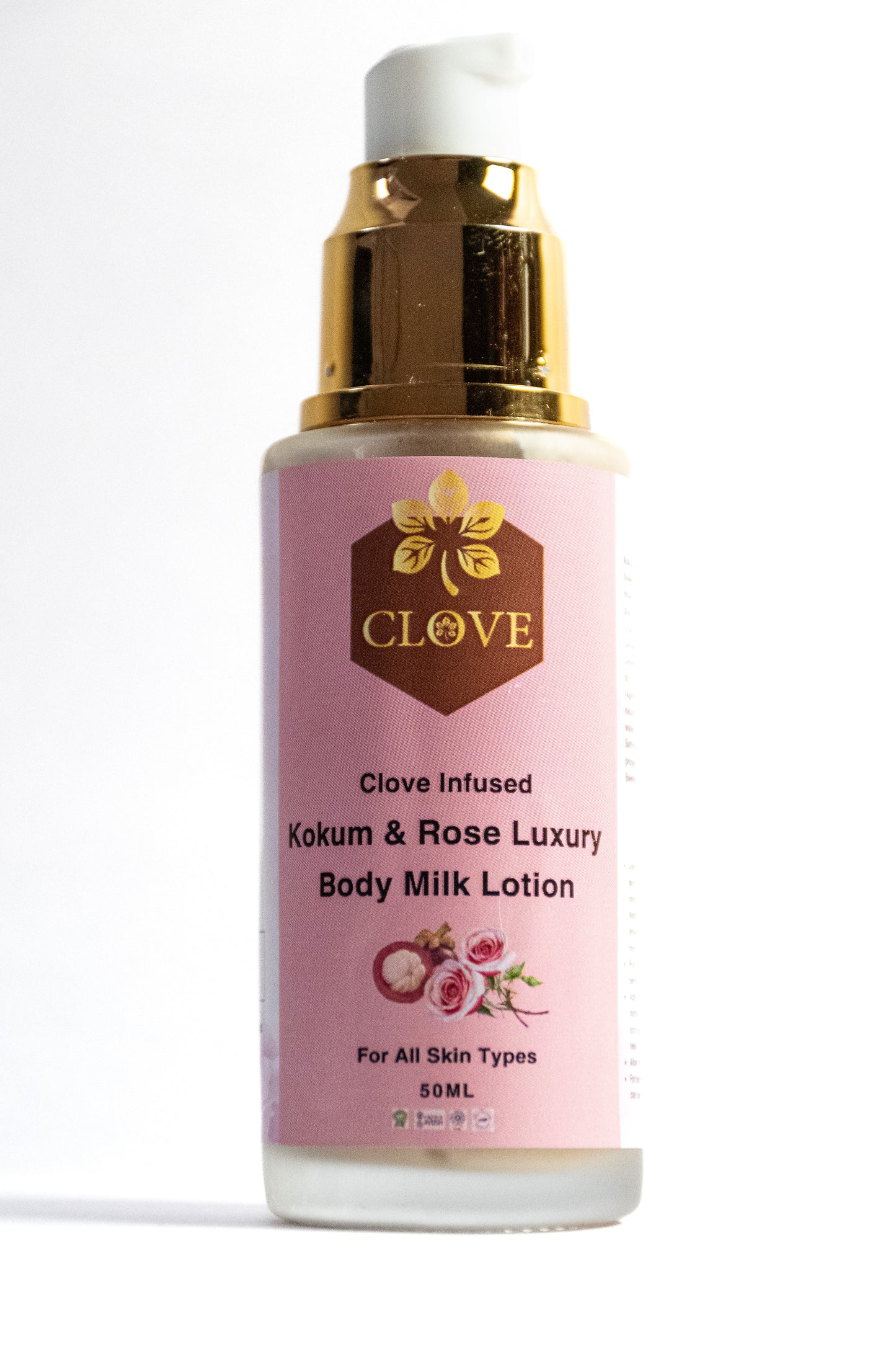 Clove Infused Kokum & Rose Luxury Body Milk Lotion | 50ml