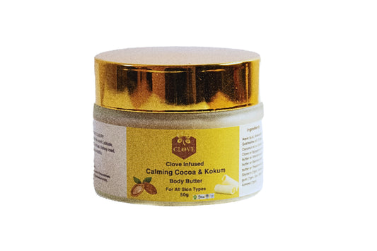 Clove Infused Calming Cocoa & Kokum Body Butter | 50g