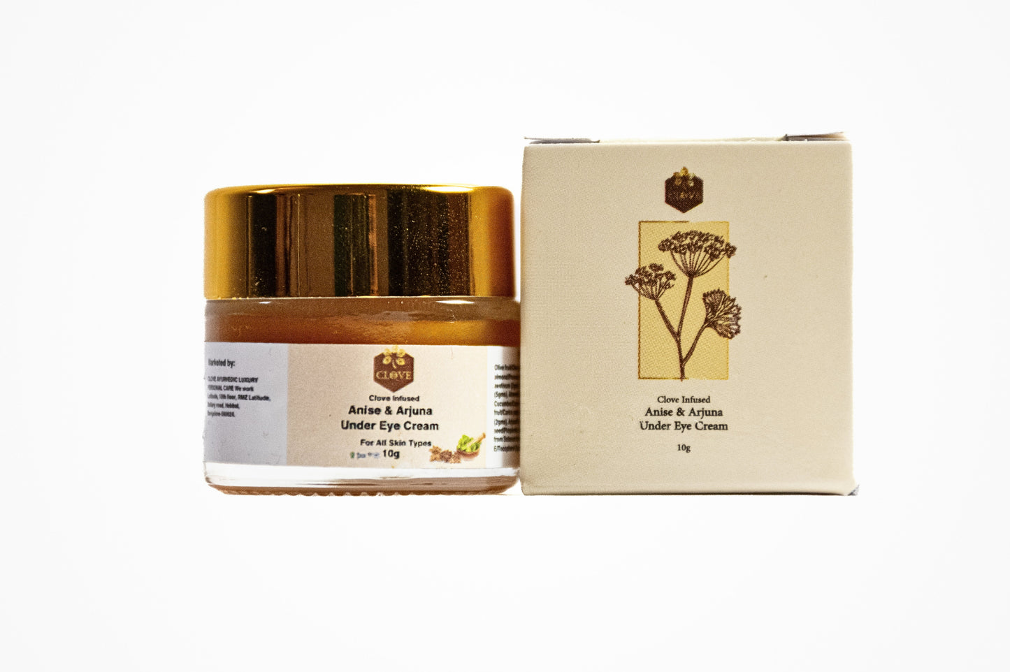 Clove Infused Anise & Arjuna Under Eye Cream | 10g