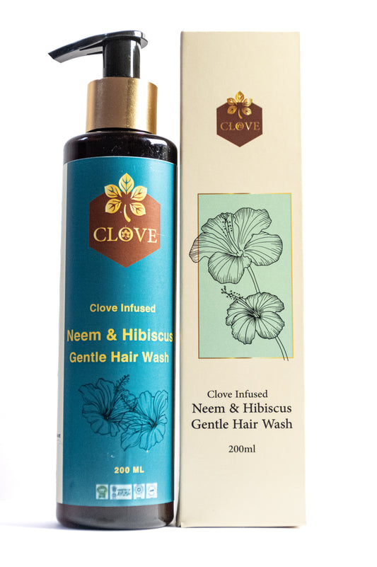 Clove Infused Neem & Hibiscus Gentle Hair Wash | 200ml