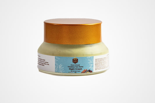 Clove Infused Timeless Ten Herbs Night Cream | 15g